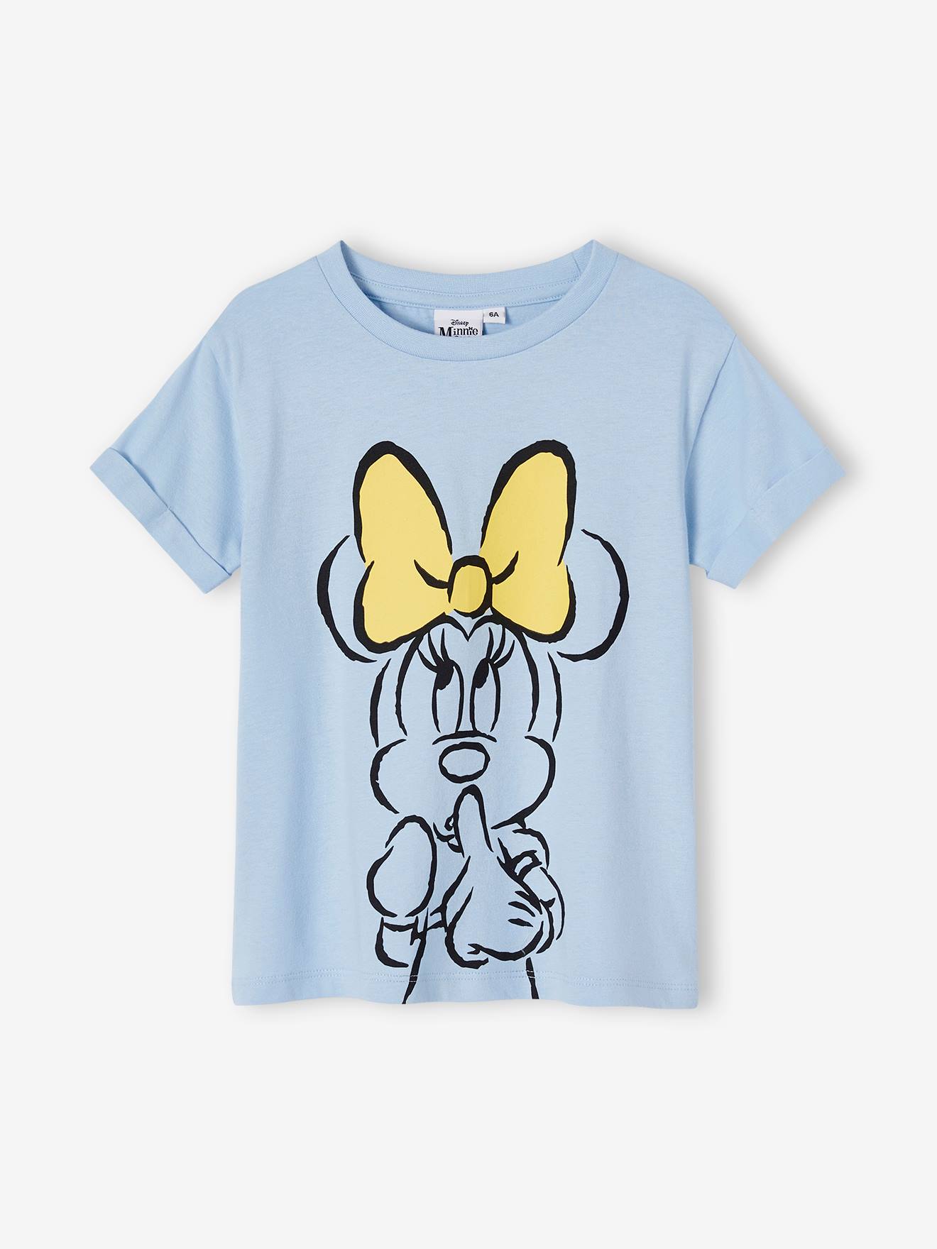 Disney Minnie¨ meisjes-t-shirt met korte mouwen hemelsblauw