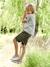 Gemakkelijk aan en uit te trekken battle short voor jongens beige+kaki+marineblauw+mintgroen - vertbaudet enfant 