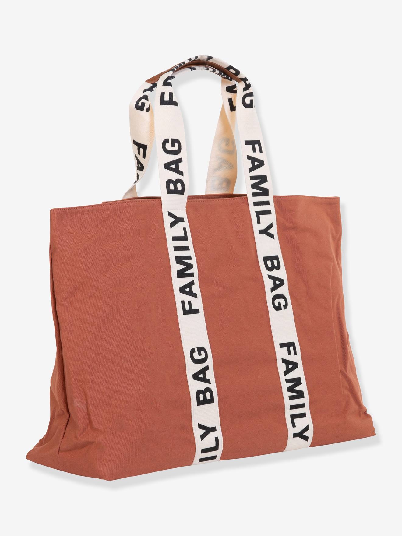 Childhome Family Bag Verzorgingstas - Signature - Canvas - Terracotta
