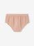 Meisjesslips van katoengaas ecru+roze (poederkleur) - vertbaudet enfant 