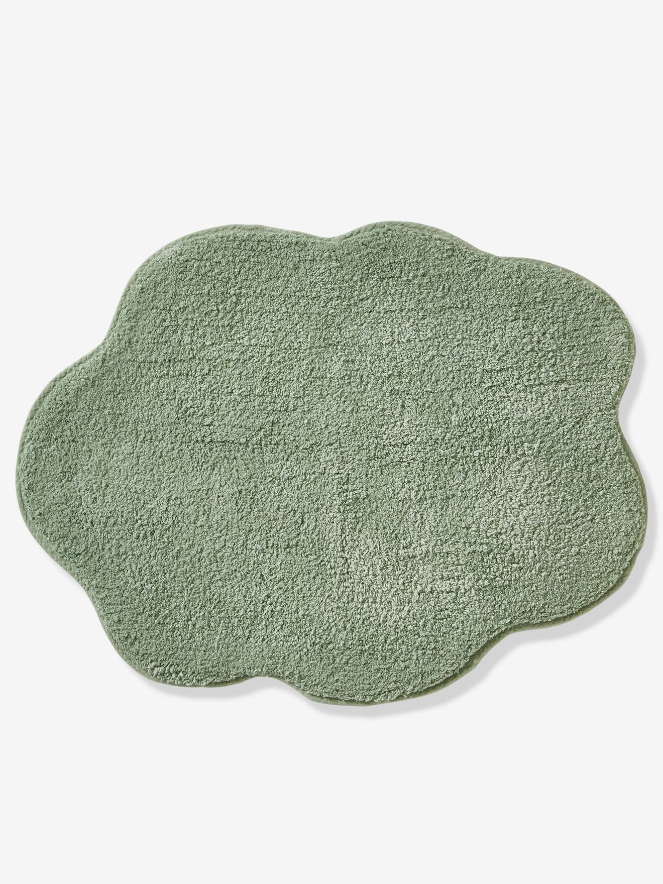 Badstof mat voor babykamer saliegroen afbeelding