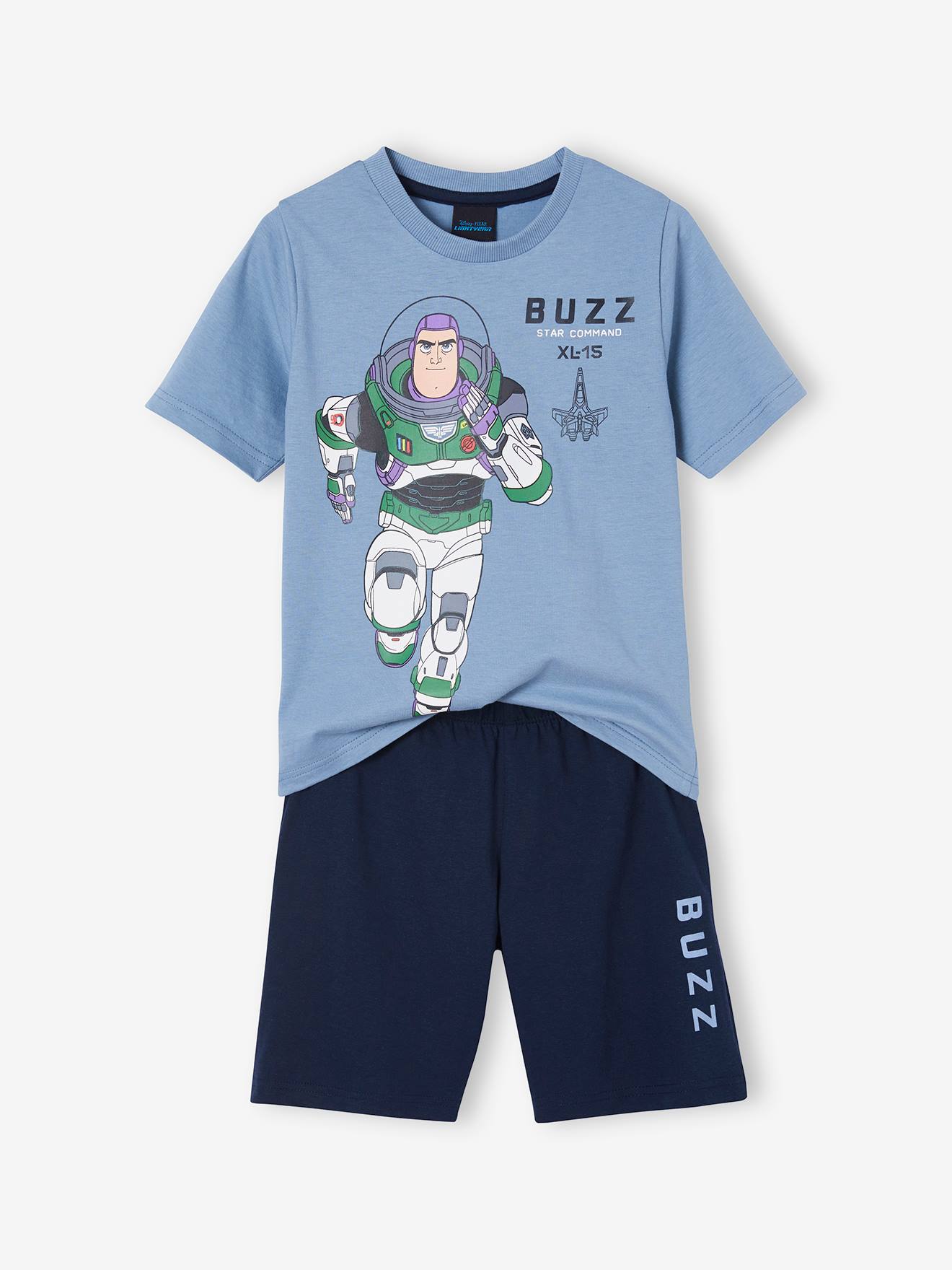 Disney Pixar¨ Buzz Lightyear pyjashort jongens leiblauw
