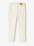 Broek Mom fit MorphologiK Fin meisjes dennen+ecru+inktblauw+perzik+roze (poederkleur) - vertbaudet enfant 