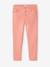 Broek met moms-pasvorm MorphologiK meisjes ecru+inktblauw+perzik - vertbaudet enfant 