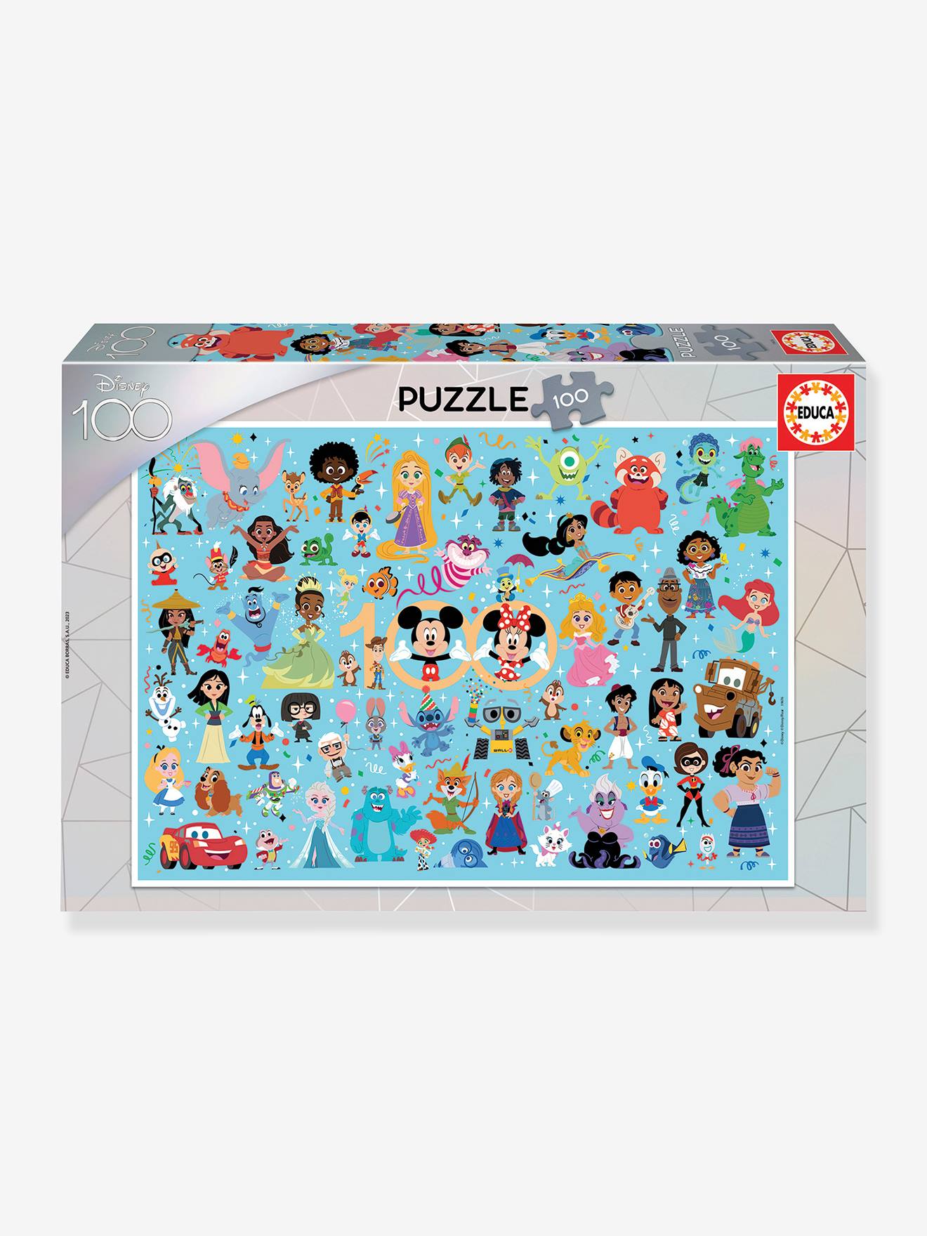 Puzzel Disney prinses - 100 stuks - EDUCA meerkleurig