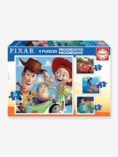 Speelgoed-Educatief speelgoed-Puzzels-4 progressieve puzzels van Pixar - 12/25 - EDUCA