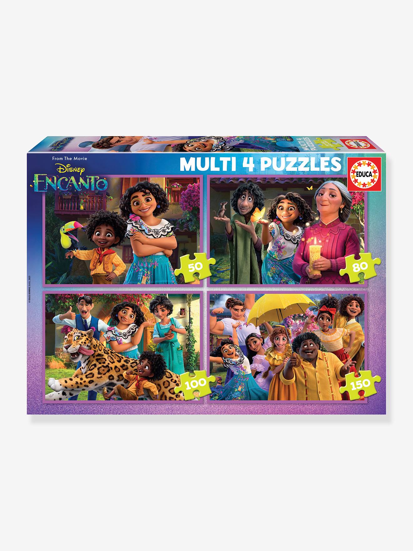 Set van 4 Puzzels Educa Disney