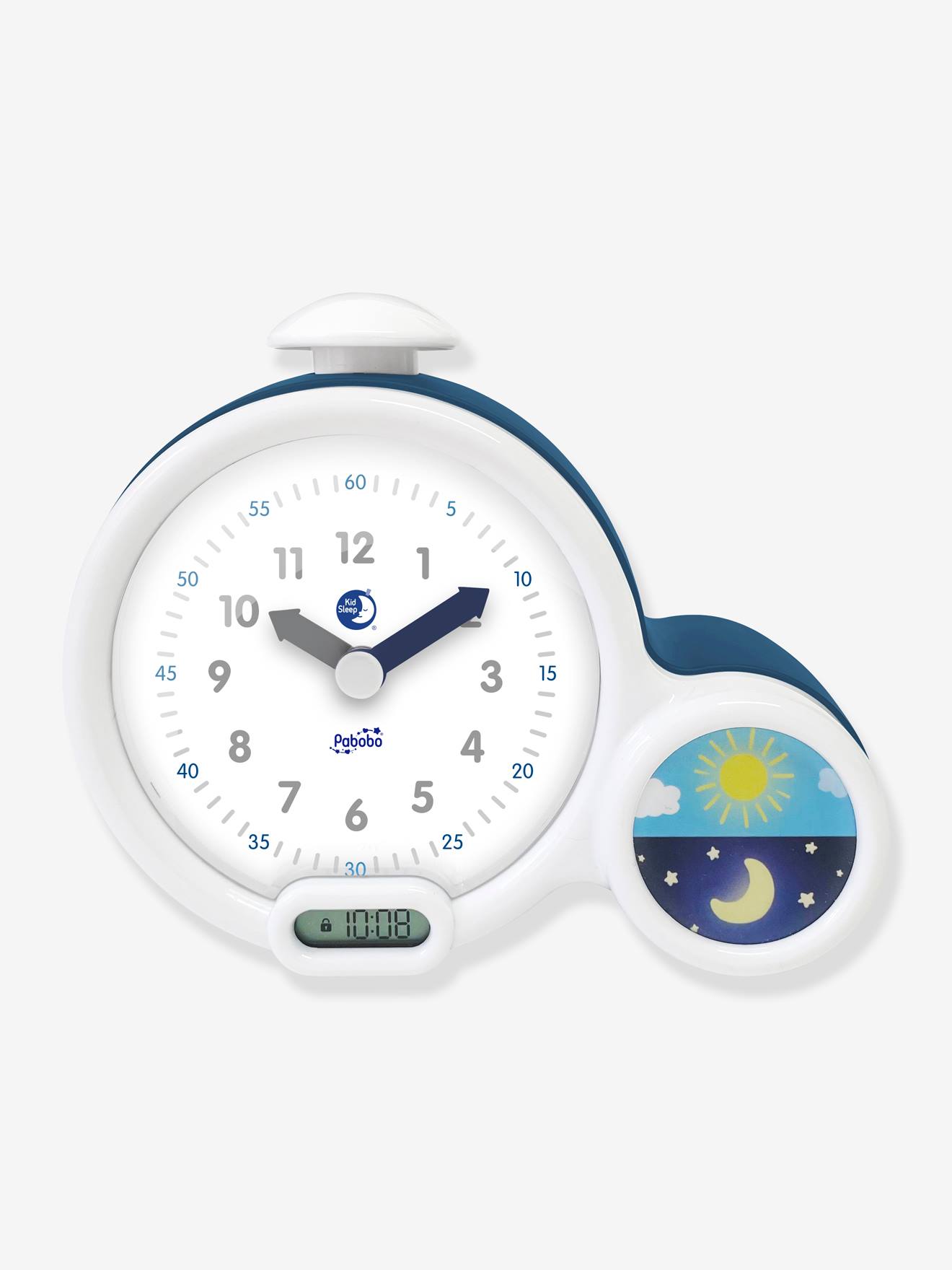 tandarts schilder noodsituatie Kid Sleep Clock wekker - blauw, Speelgoed