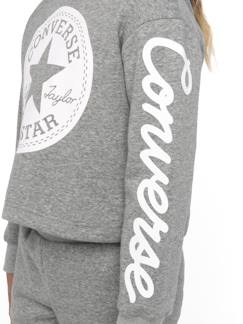 Meisje-Chuck Patch Cropped Hoodie CONVERSE