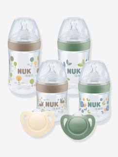 -Perfect Start set (4 flessen + 2 fopspenen) NUK for Nature