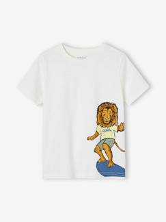 Jongensshirt met leuk dierenmotief  - vertbaudet enfant