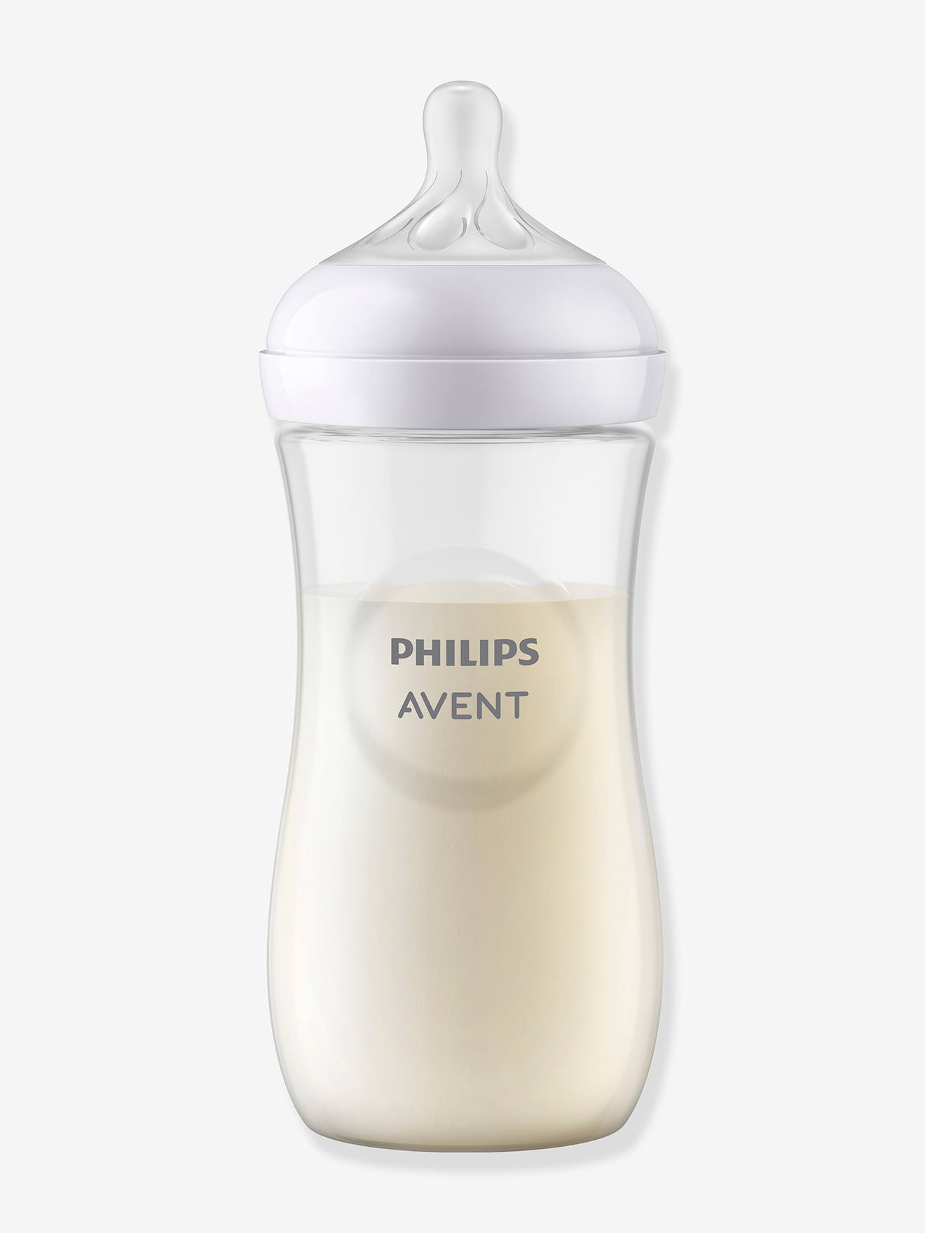 Philips Avent Natural Response Fles - 1 Fles - 330 ml - 3+ maanden - Snelheid 4-speen - SCY906/01 - Babyflessen