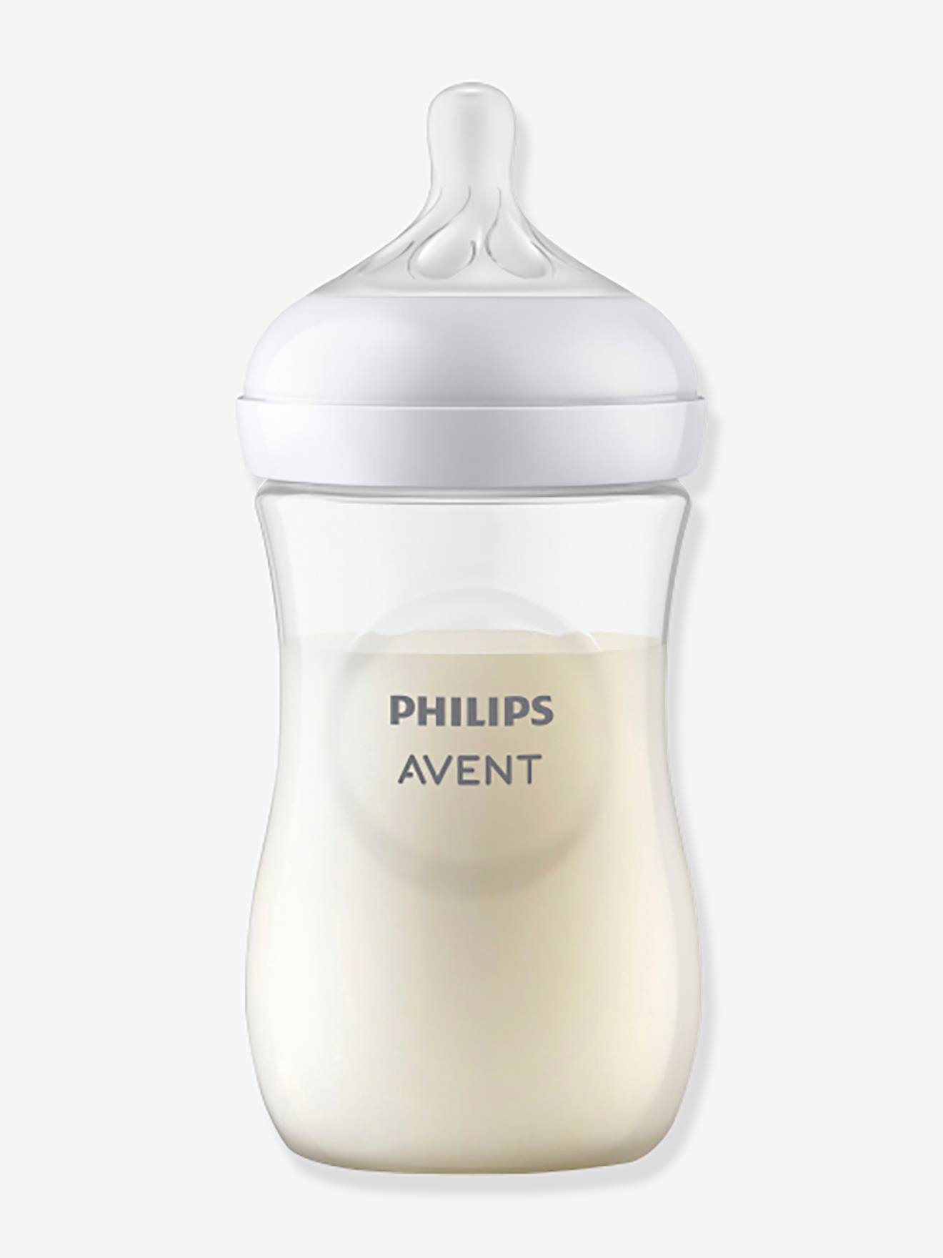 Philips Avent Natural Response Fles - 1 Fles - 260 ml - 1+ maanden - Snelheid 3-speen - SCY903/01 - Babyflessen