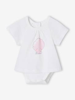 -T-shirt met korte mouwen voor baby's