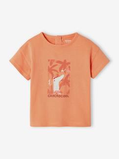 Baby-Babyshirt "croco" met korte mouwen