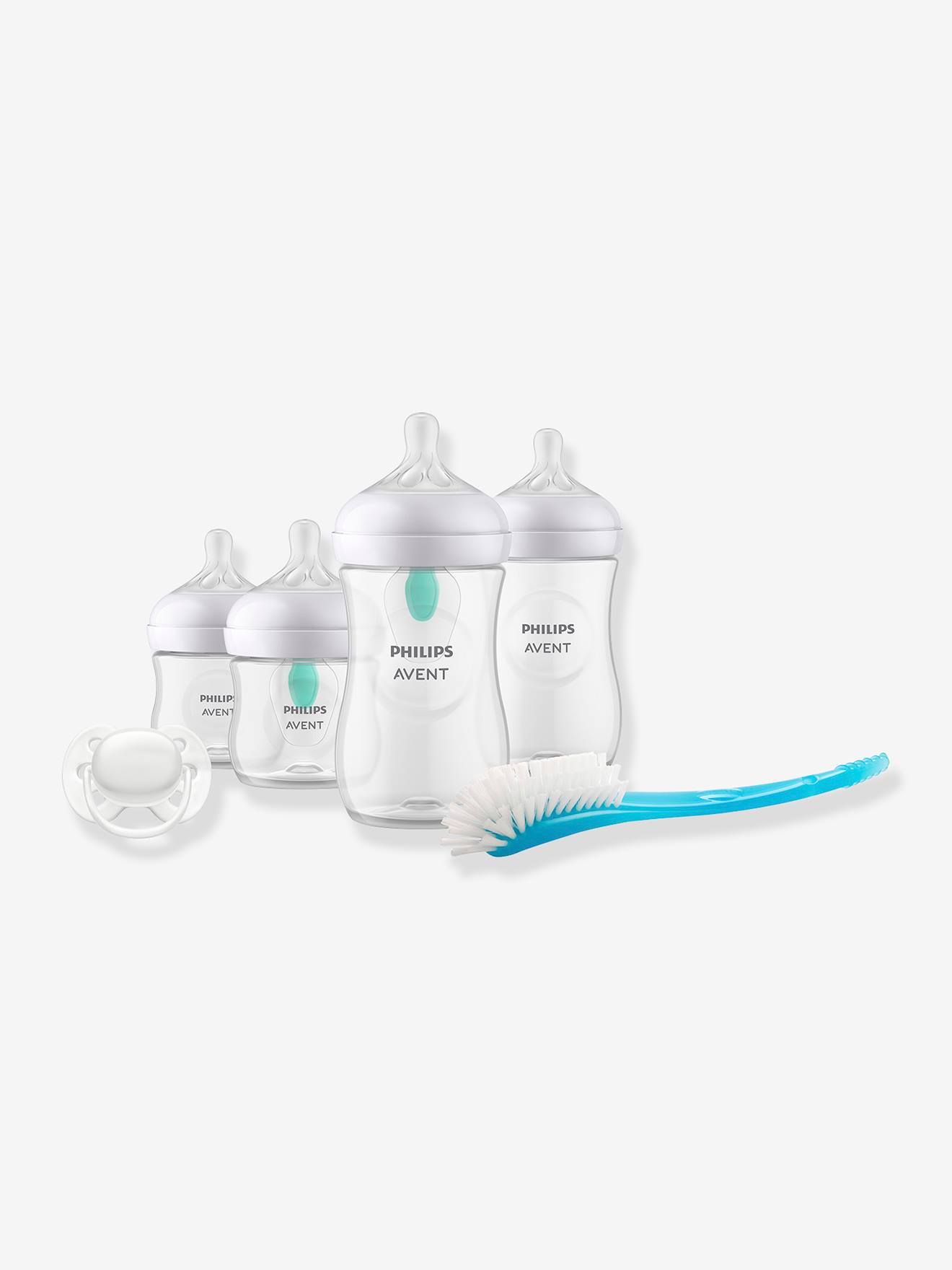 Philips Avent Natural Response Fles - Cadeauset voor pasgeboren baby's SCD657/11 - Babyflessen met Anti-Koliek Speen