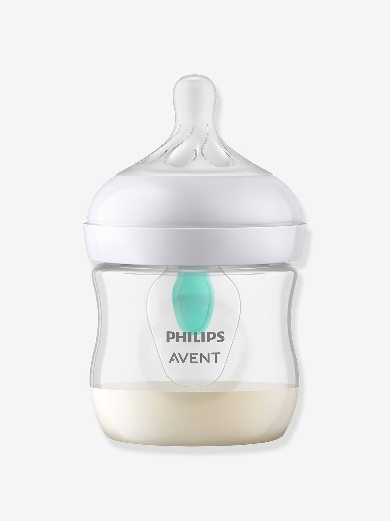 Philips Avent Natural Response Babyfles met Airfree-ventiel - 1 Fles - 125 ml - 0+ maanden - Snelheid 2-speen - SCY670/01 - Babyflessen