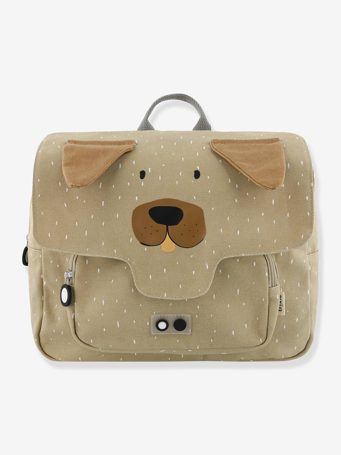 Boekentas Satchel animal TRIXIE beige