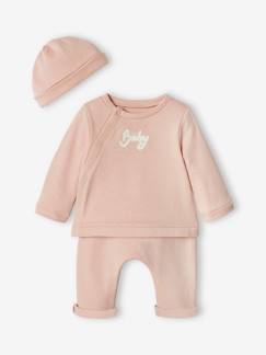 Baby-3-delige babyset in fleece