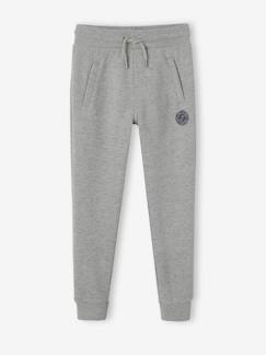 Jongens-Sport collectie-Joggingbroek van molton jongens