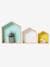 Set van 3 houten huisplanken Blauw+EFFEN ROZE+HOUT/VEELKLEURIG - vertbaudet enfant 