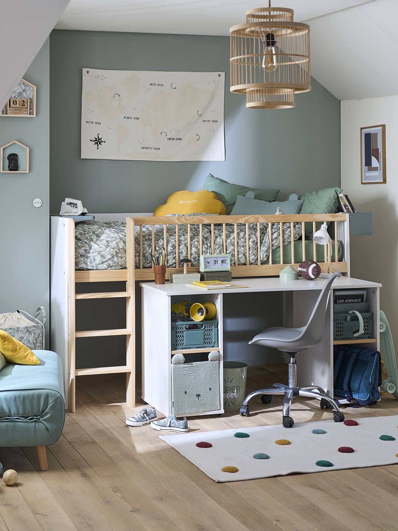 IDIMEX Kinderbureau LIA huisvorm natuur - bureau voor de kinderkamer