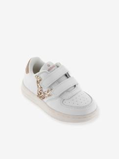 Schoenen-Meisje shoenen 23-38-Sneakers, gympen-Kindersneakers Tiempo Efecto Piel & Fantasia 1124106 VICTORIA®