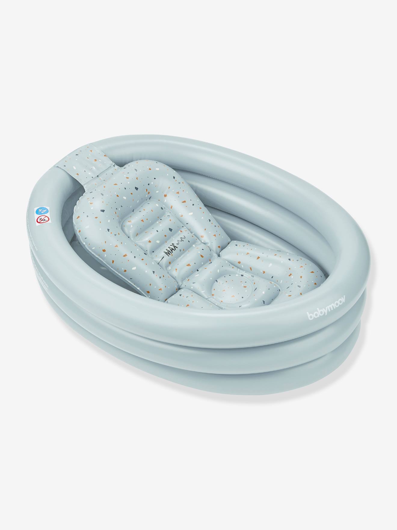 Aquadots BABYMOOV opblaasbaar badje blauw afbeelding