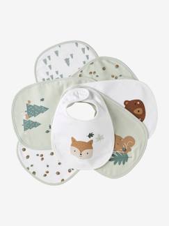 -Set van 7 babyslabbetjes