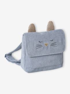 Meisje-Accessoires-Kleutertasje met fluwelen kat