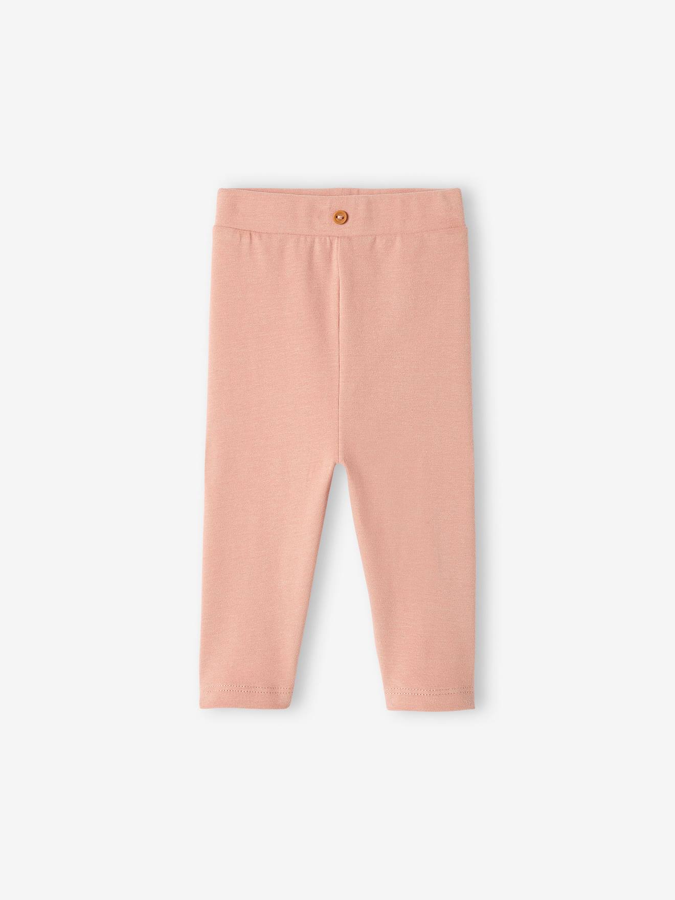 Biologisch katoenen babylegging roze (poederkleur)