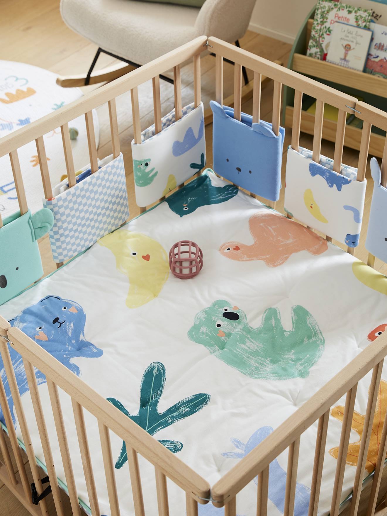 Stootrad bed/box ARTISTE meerkleurig