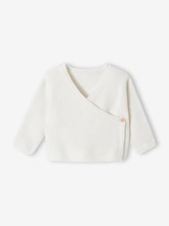 Baby-Trui, vest, sweater-Brassière vest baby van wol en katoen