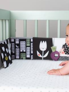 Speelgoed-Eerste levensjaren-Knuffels en knuffeldoekjes-3-in-1 Verstoppertje Tuinboek - TAF TOYS