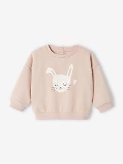 Baby-Trui, vest, sweater-Basic sweater baby's met print