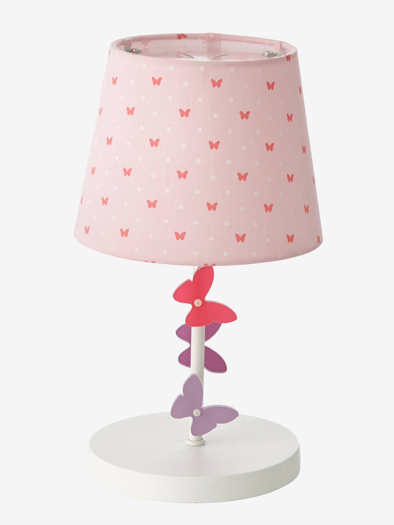 Leeslamp VLINDERS roze