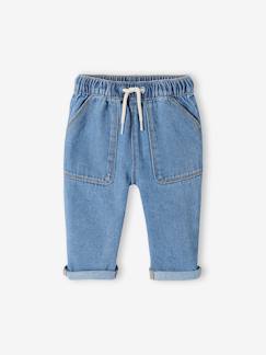 Baby-Broek, jean-Babyjeans met elastische taille