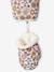 Combipakje met bloemen voor baby met fleece voering LICHTBEIGE MET PRINT - vertbaudet enfant 