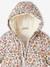 Combipakje met bloemen voor baby met fleece voering LICHTBEIGE MET PRINT - vertbaudet enfant 