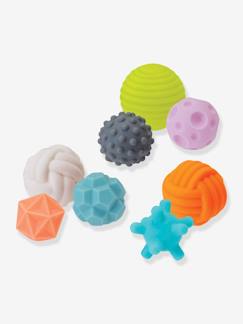 Speelgoed-Eerste levensjaren-Set van 8 sensorische ballen INFANTINO