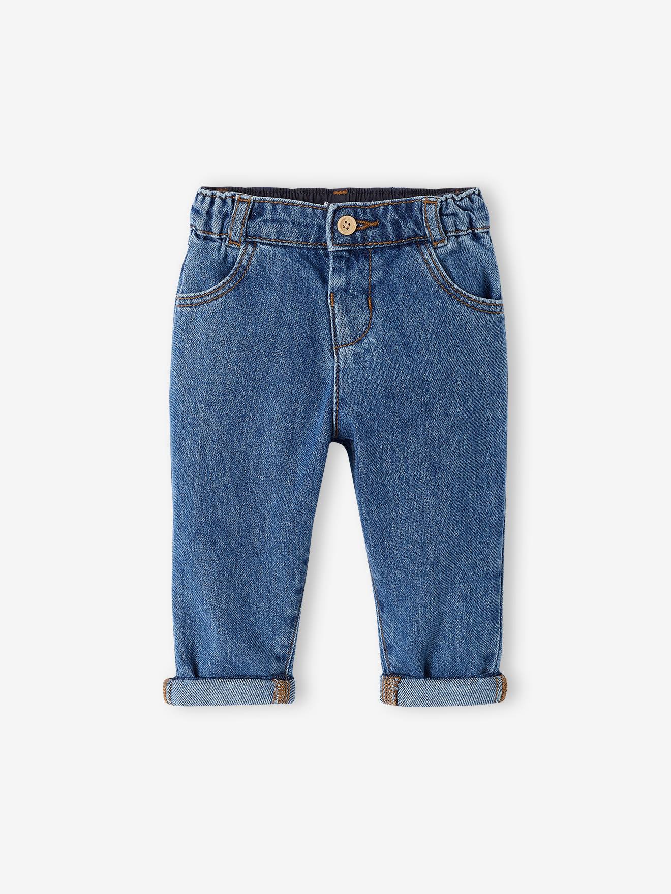 Babyjeans met mom fit van denim stone