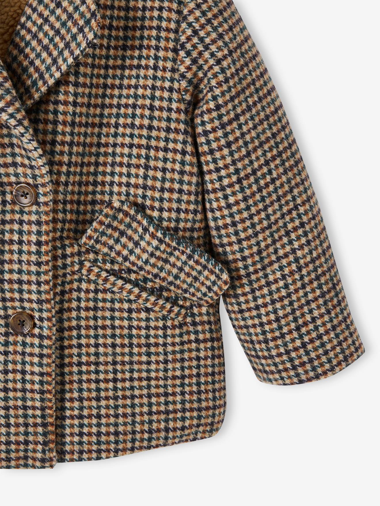 TDEOK Geruite jas voor dames, winter, wollen jas, herfst, overgangsjas, elegant, wollen jas, lange mouwen, damesjassen, Overszie houthakkerjas, grote maten, hemdjas, herfstjas, winterjas, Grijs, L
