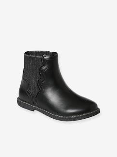 Schoenen-Meisje shoenen 23-38-Boots, laarsjes-Laarsjes met elastiek voor meisjes