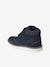 Sneakers met klittenband kleutercollectie blauw+bruin+zwart - vertbaudet enfant 