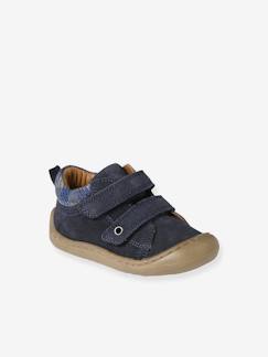 Schoenen-Baby schoenen 17-26-Soepele leren laarsjes voor de eerste stapjes van baby's