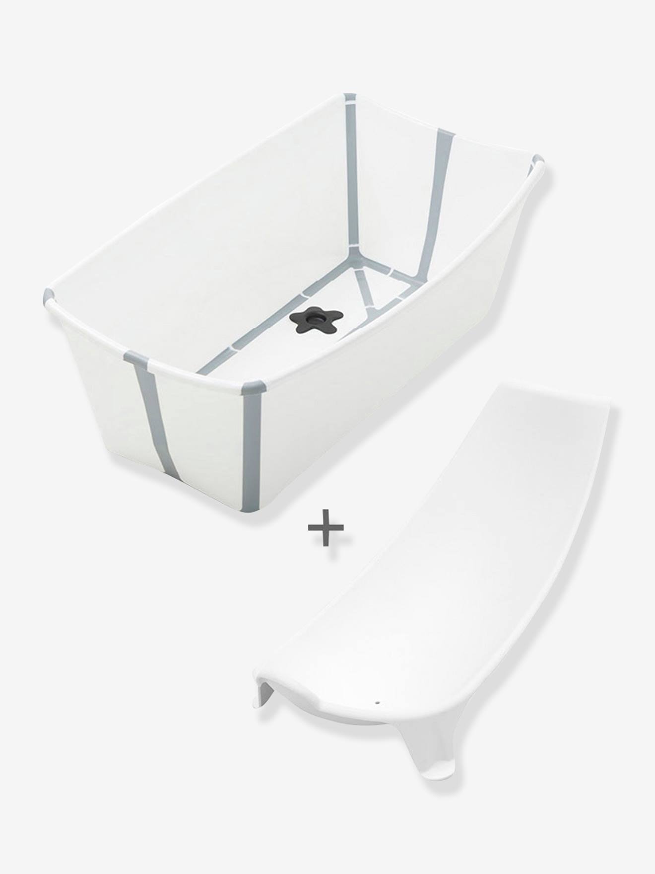 Badstoel Flexi Bath + drager STOKKE ecru