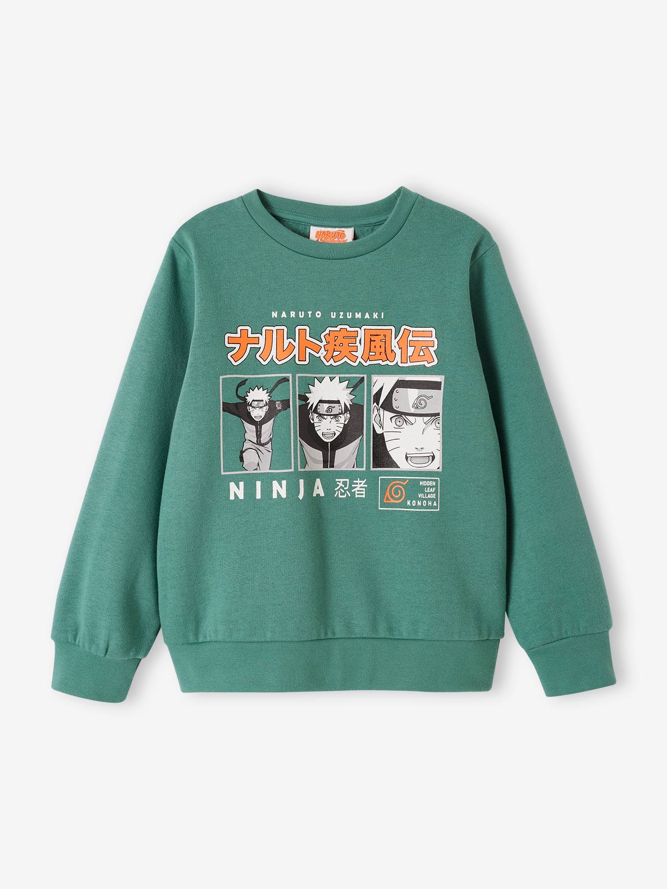 Jongenssweater Naruto® Uzumaki mintgroen