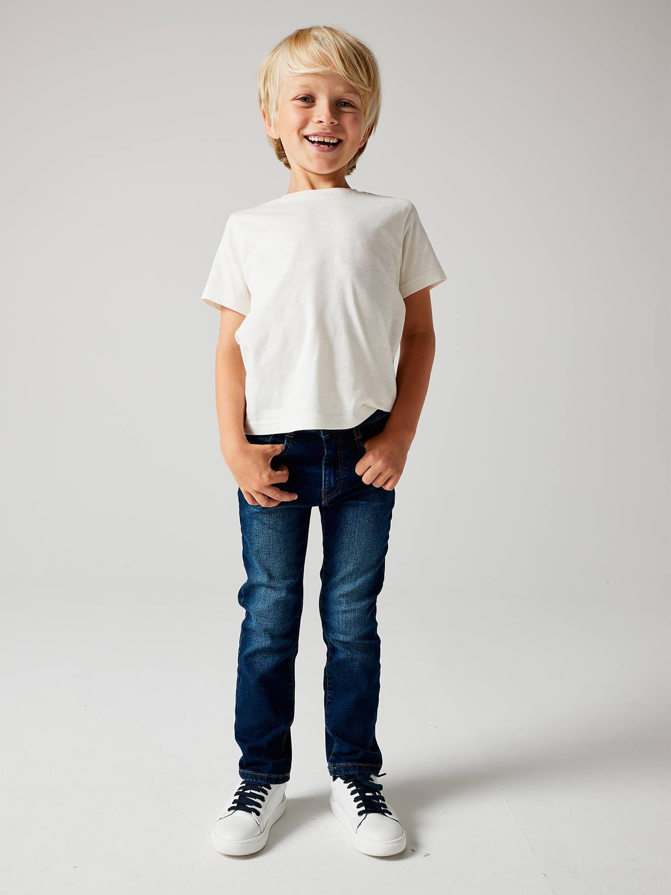 Rechte jeans voor jongens MorphologiK