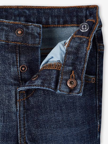 Babyjeans rechte pasvorm BASICS denimgrijs+gebleekt denim+ongewassen denim - vertbaudet enfant 