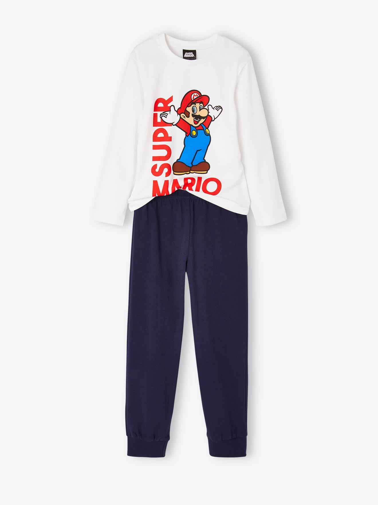 Super Mario® jongenspyjama marineblauw
